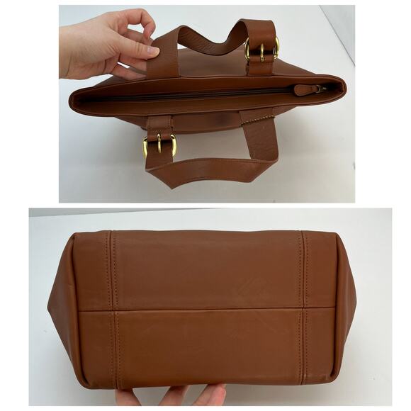 Vintage Coach Waverly Bag 4133 British Tan 1997 Turkey - Picture 5 of 10